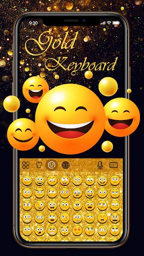 Gold keyboard screenshot 2