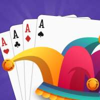 Durak. Card game logo