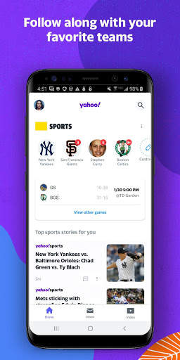 Yahoo - News, Mail, Sports скриншот 4