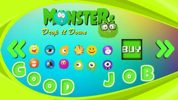 Monsters Game Drop it Down screenshot 5