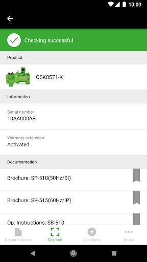 BITZER SPOT APP screenshot 4