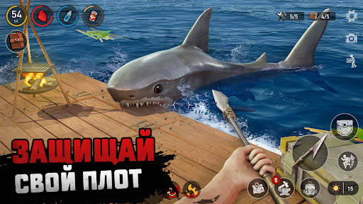 Raft - Симулятор выживания скриншот 2