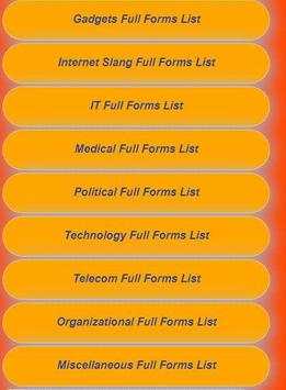 All Full Forms screenshot 2