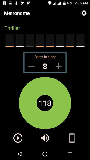 Tap Tempo - BPM counter screenshot 3