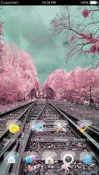 Pink Trees Theme CLauncher screenshot 3