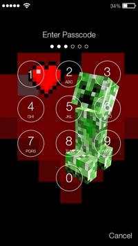 Nice Funny Craft Game Screen Lock screenshot 1