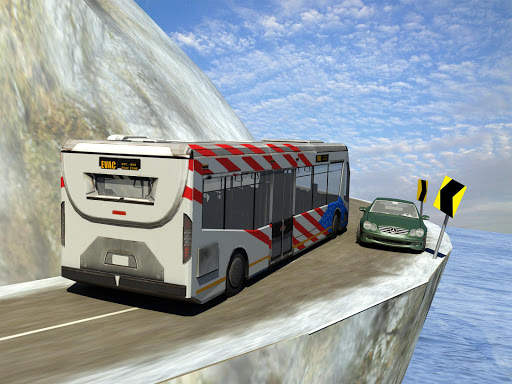 Snow Hill Bus Drivingsimulator screenshot 12