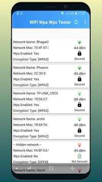 WPS WPA WiFi Tester (No Root) screenshot 2