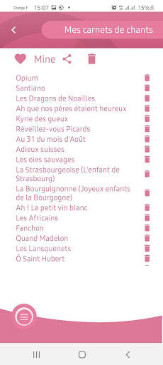 CANTO mon carnet de chants screenshot 7