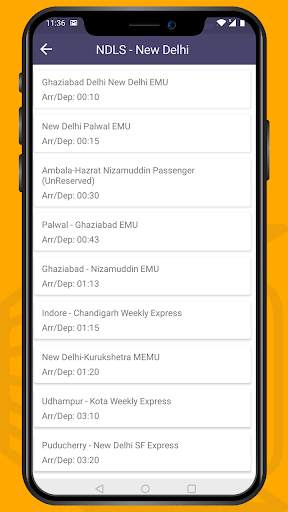 Railway Information Offline - Train Time Table screenshot 3