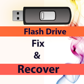Methods For Recover &amp; Fix USB Flash Drive icon
