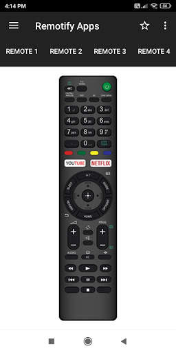 Remote Control for SONY TV 1 تصوير الشاشة