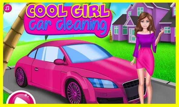 Cool Girl Car Cleaning screenshot 1