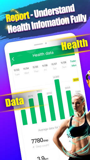 Step Counter Free - Pedometer & Fitness & Loss Fat screenshot 2