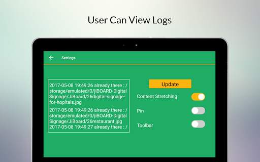 jiBOARD - Digital Signage screenshot 4