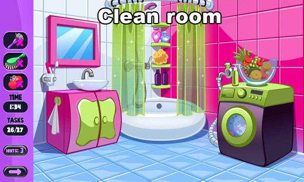 Barbie Abcya Cleaning Game screenshot 3
