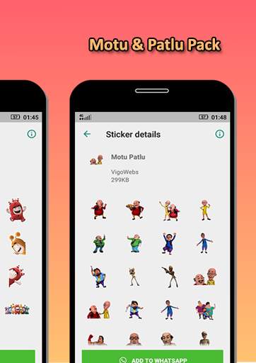 Cartoon Stickers 8 تصوير الشاشة