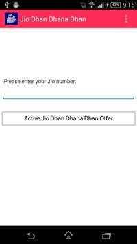 Dhan Dhana Dhan Plans For Jio screenshot 1