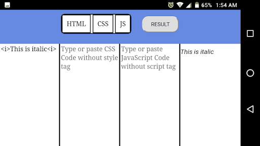 Visual Code Editor for HTML, CSS, JavaScript 5 تصوير الشاشة