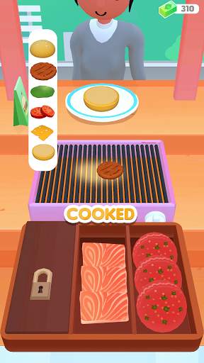 Burger Shop 2021 - Make a Burger Cooking Simulator screenshot 2