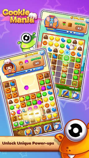 Cookie Mania - Match-3 Sweet G screenshot 3