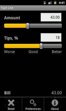 TipIt Lite screenshot 3
