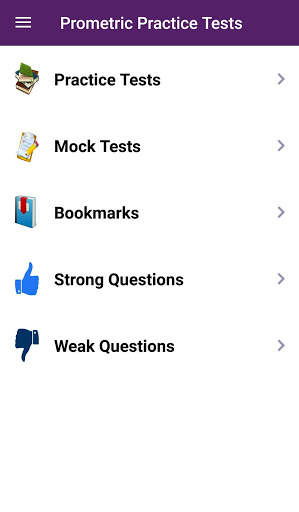 PROMETRIC Exam Practice Tests screenshot 1