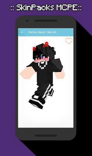 SkinPacks Demon slayer for Minecraft screenshot 4