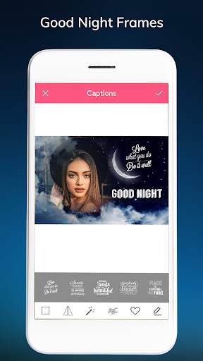 Good Night Photo Editor - Night Photo Frames screenshot 8