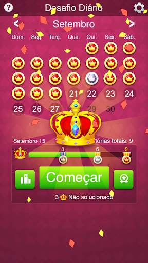 Solitaire: Desafio Diário screenshot 4
