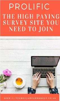 Earn Money Follow Prolific Survey screenshot 1
