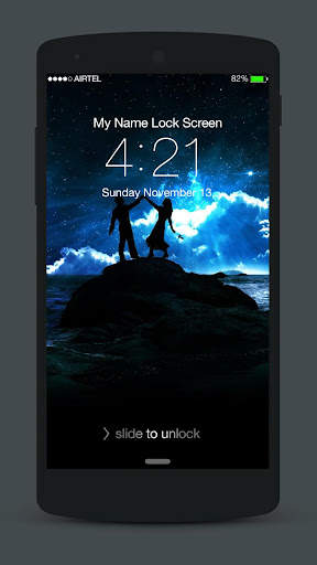 Valentine Neon Lock Screen 3 تصوير الشاشة