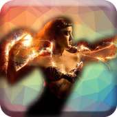 Action photo editor logo