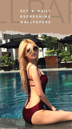 Hot 4K Bikini Girl Wallpaper screenshot 3