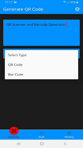 QR Scanner & Barcode Generator screenshot 2