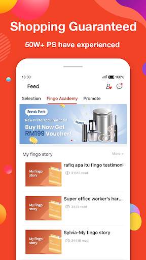Fingo - Online Shopping Mall & Cashback Official screenshot 3