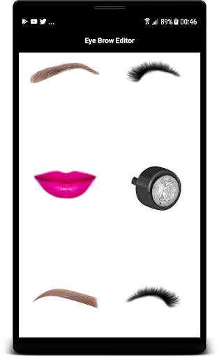Eyebrow Editor Photo Studio 4 تصوير الشاشة