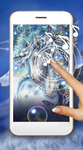 Unicorn Gothic Live Wallpaper screenshot 1