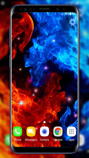 Fire and Ice Live Wallpaper screenshot 3