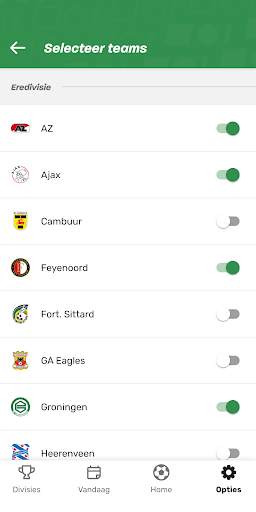 TorAlarm - Voetbal Scores screenshot 8