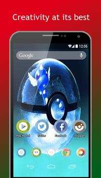 wallpaper bola 3d screenshot 1
