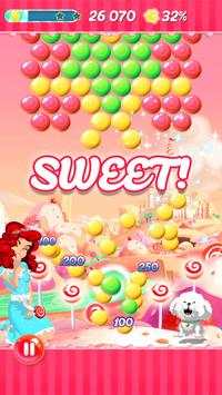 Candy Bubble Shooter Free - Bubble Games for Girls screenshot 4