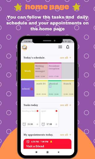 schedules and daily tasks screenshot 1