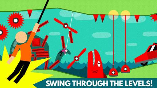 Hanger World - Rope Swing screenshot 2