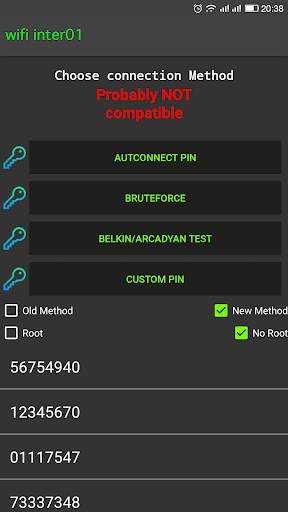 WIBR plus - wifi wpa wps connect screenshot 2