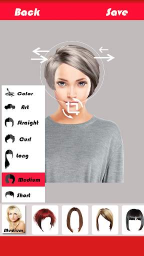 Change Hairstyle screenshot 3