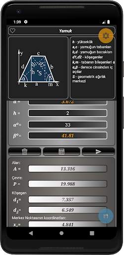 Geometryx Geometri Hesaplayıcı screenshot 5
