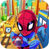 Subway Spider Boy surf Run - Zombie Killer 1.5