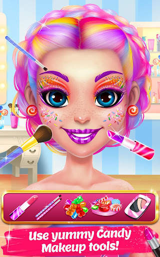 Candy Makeup Beauty Game 2 تصوير الشاشة