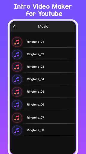 Intro Video Maker with Music - 3D Text Animation screenshot 3